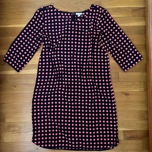 Gap navy/pink shift dress